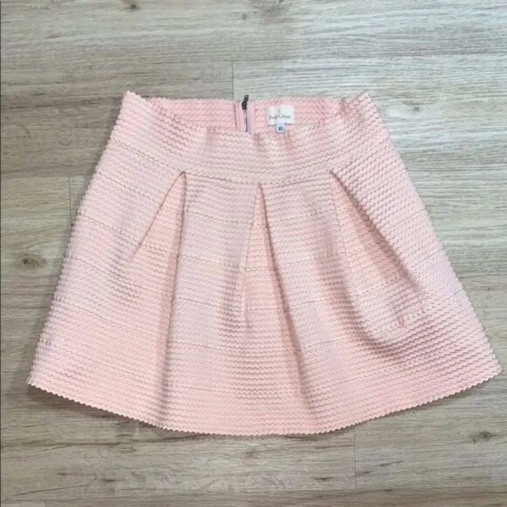 Petit Gateau Pink Cupcake Pleated‎ A-Line Mini Skirt Size XL - Picture 3 of 12